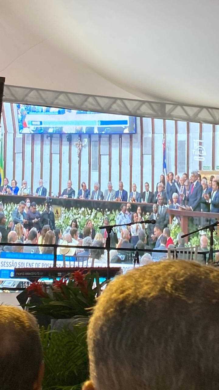 Camacã: Prefeito Paulo do Gás participa da cerimônia de posse do Governador Jerônimo